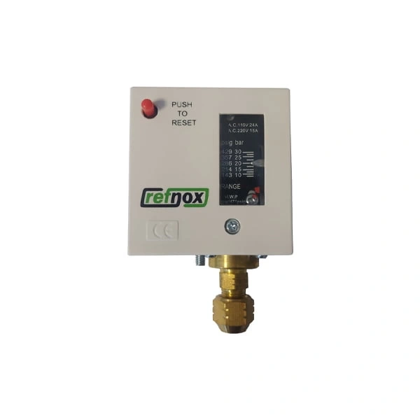 Refnox RPC-105-M Tekli Yüksek Basınç Manuel Prosestat 026BF1003