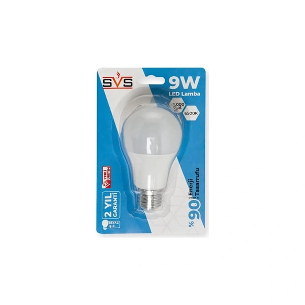 SVS 9W 6500K Led Tube Ampul (Beyaz)