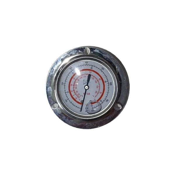 T-Cold TC-250 GFB Alçak Basınç Gliserinli Alttan Çıkışlı Rakorlu Manometre