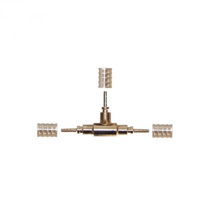 Coldflex-141 1/4 Tee Capillary Hose Female-Female-Female Without Fittings