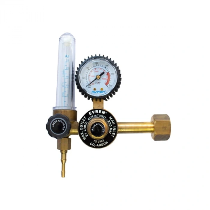 Evren Karbon Basınç Düşürücü Tek Flowmetreli Kod:013