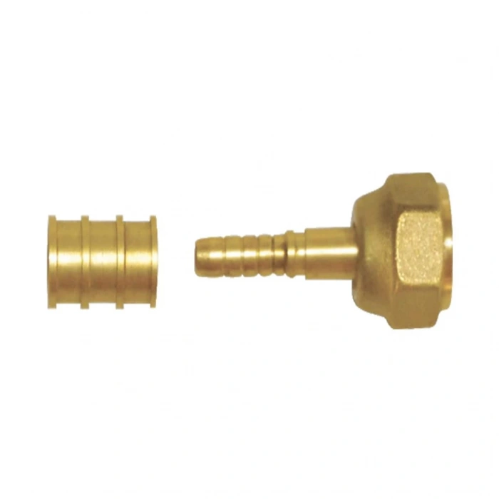 Gomax Kapiler Hortum Rakoru XBB02C-1/4 SAE 7/16-20 UNF Düz Tip Siboplu DN2