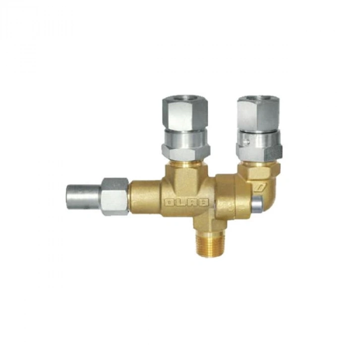 Olab 42000-003-NP 1/2 * 1/2Çift Yollu Emniyet Ventili Bağlantısı