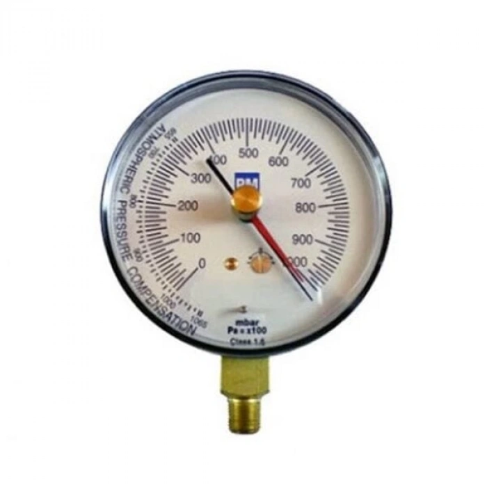 Pm Vacuum Gauge VG-80 0/1000 mm 201071 PM Vacuum Clock
