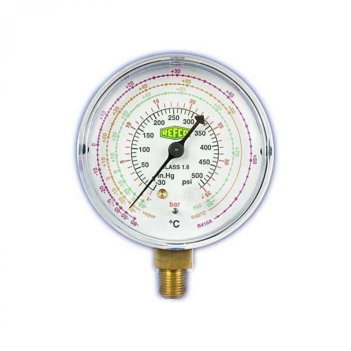 Refco MR-206-DS-MULTİ  Alçak Basınç Alttan Bağlantılı Manometre No:4664448