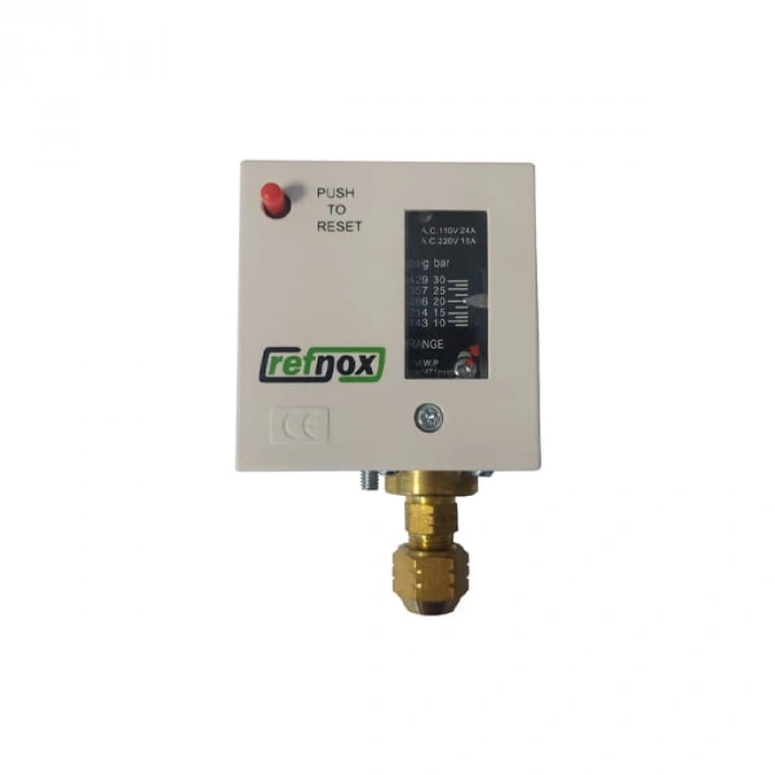 Refnox RPC-105-M Tekli Yüksek Basınç Manuel Prosestat 026BF1003