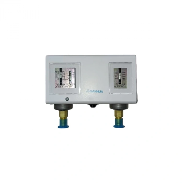 Sanhua PS15AAL-S51 0.5-7 / 6-32 Bar Otomatik Resetli Kombine Presostat