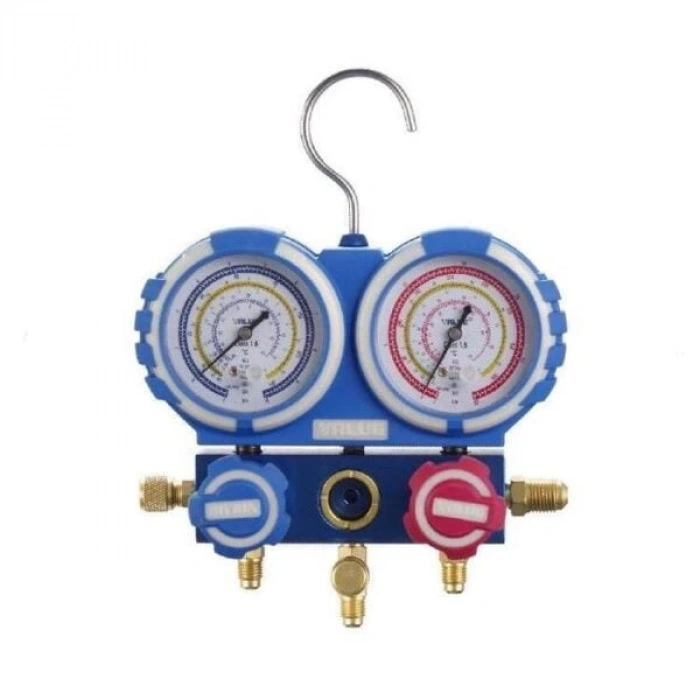 Value VMG2-R22-B03 Hortumsuz Manifold Seti ( R-22-R-134A-R-404A-R-407C )
