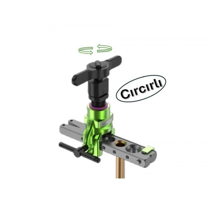 Wipcool EF-2LRK - Cırcırlı Havşa Takımı Çantalı Set (32Lik Boru Makası Ve Çapak Alma Aparatı Dahil)