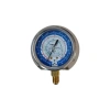 Fresco Gliserinli Flanşlı Alttan Çıkışlı Alçak Basınç Manometre