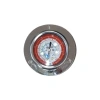 Fresco Gliserinli Flanşlı Arkadan Çıkışlı Yüksek Basınç Manometre (0 / 50 Bar)