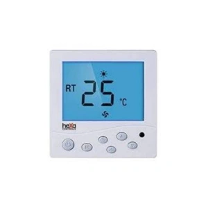 Hexa RT226-R4-B Oda Termostatı 3 Hız Fan Kontrol  - 2 ve 4 Borulu ısıtma/soğutma LCD Ekran