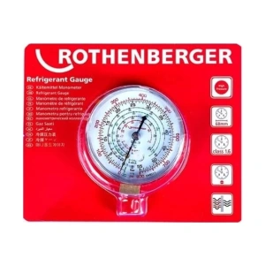 Rothenberger Alçak Basınç Manifold Saati 68MM Logolu R22-R134-R404-R410 Kod:R21030017