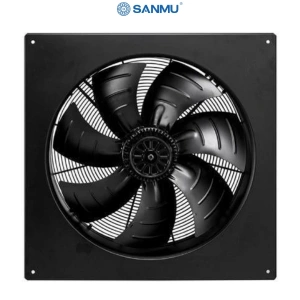 Sanmu 500 MM Emici Aksiyel Fan 380V 1400 d/d ( Davlumbazlı )
