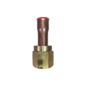 Thermotrick 8111- 3/8 Bakır Kuyruklu Prinç Adaptör - 068-2081