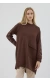 Kolları Çakma Taşlı Önü Cepli Sweatshirt