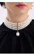 Diana Choker İnci Kolye