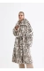 Leopar Peluş Kürk Max Boy Kaban