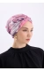 Rosa İtalyan İpek Dolgusuz Bone