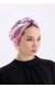 Rosa İtalyan İpek Dolgusuz Bone