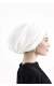 Sport Dolgulu Bone - Beyaz