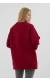 Taş Detaylı Parçalı Sweatshirt Bordo