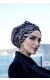 Zebra İpek Dolgulu Bone
