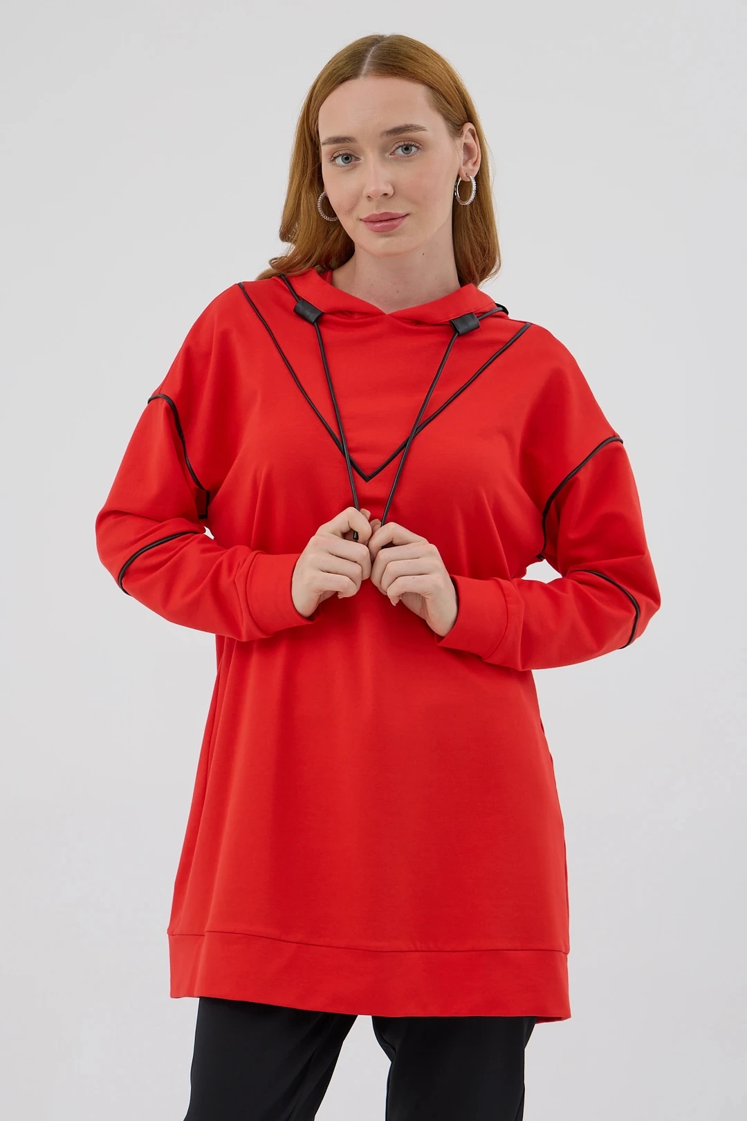 Kapüşonlu Tunik