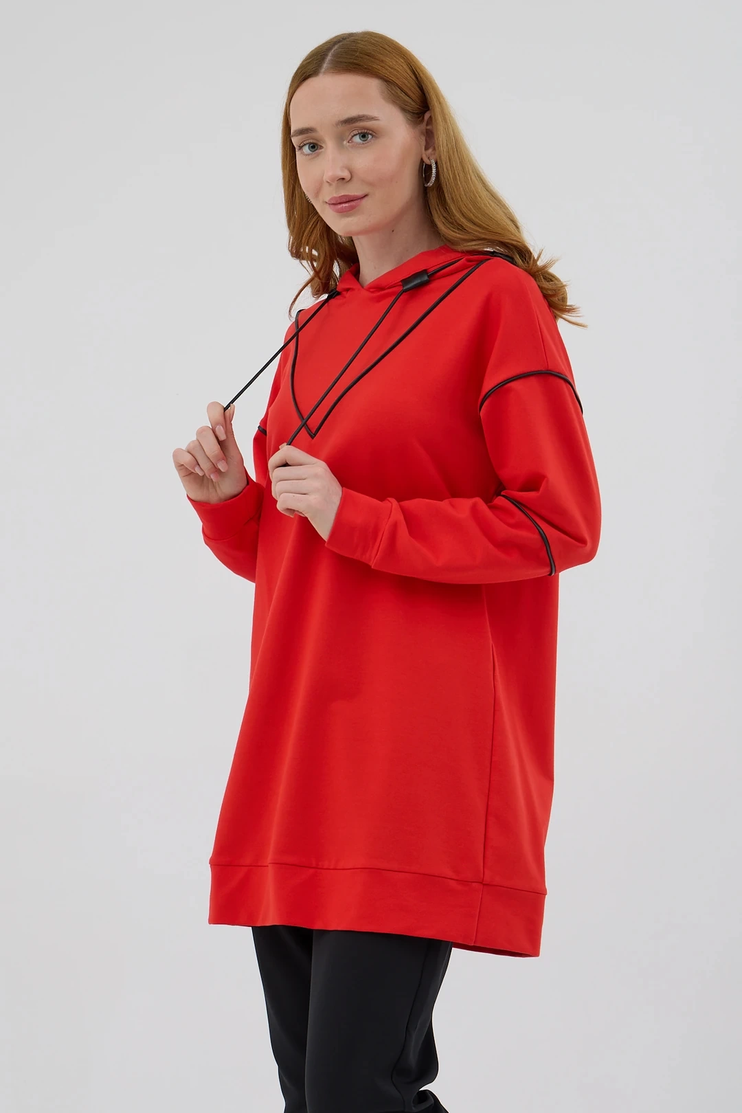 Kapüşonlu Tunik