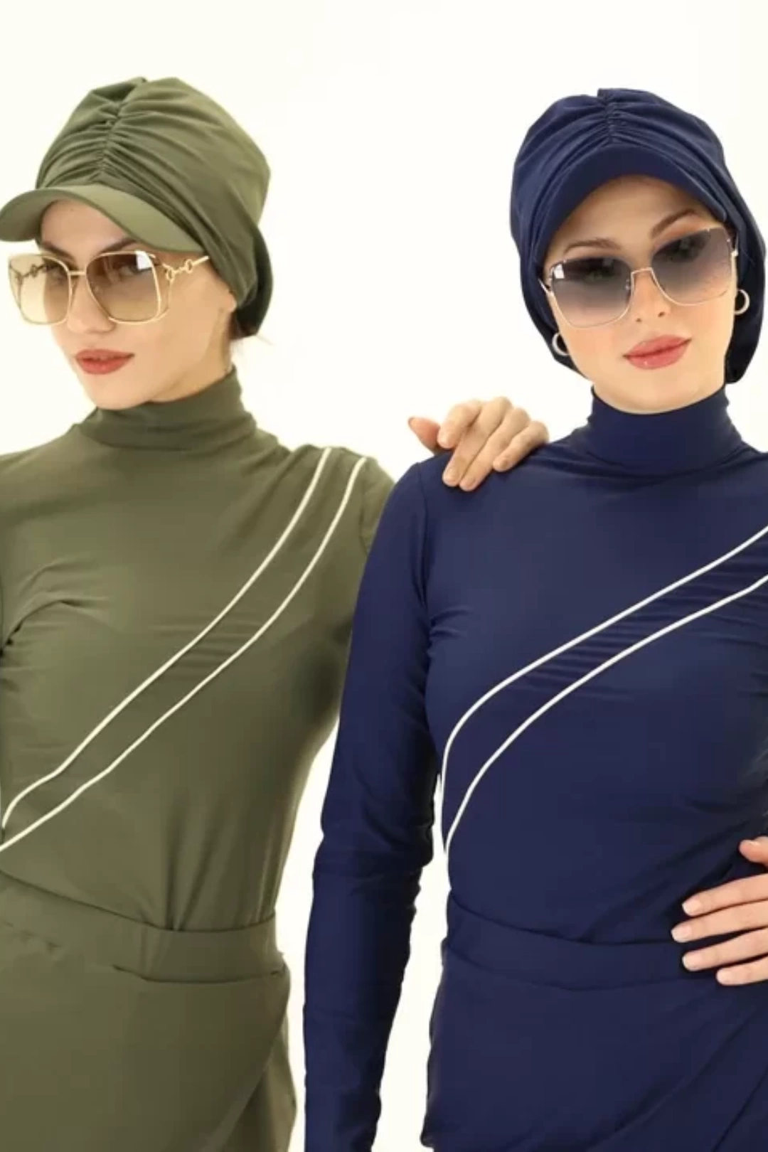 Betty Çizgili Lyckralı Mayo Takım