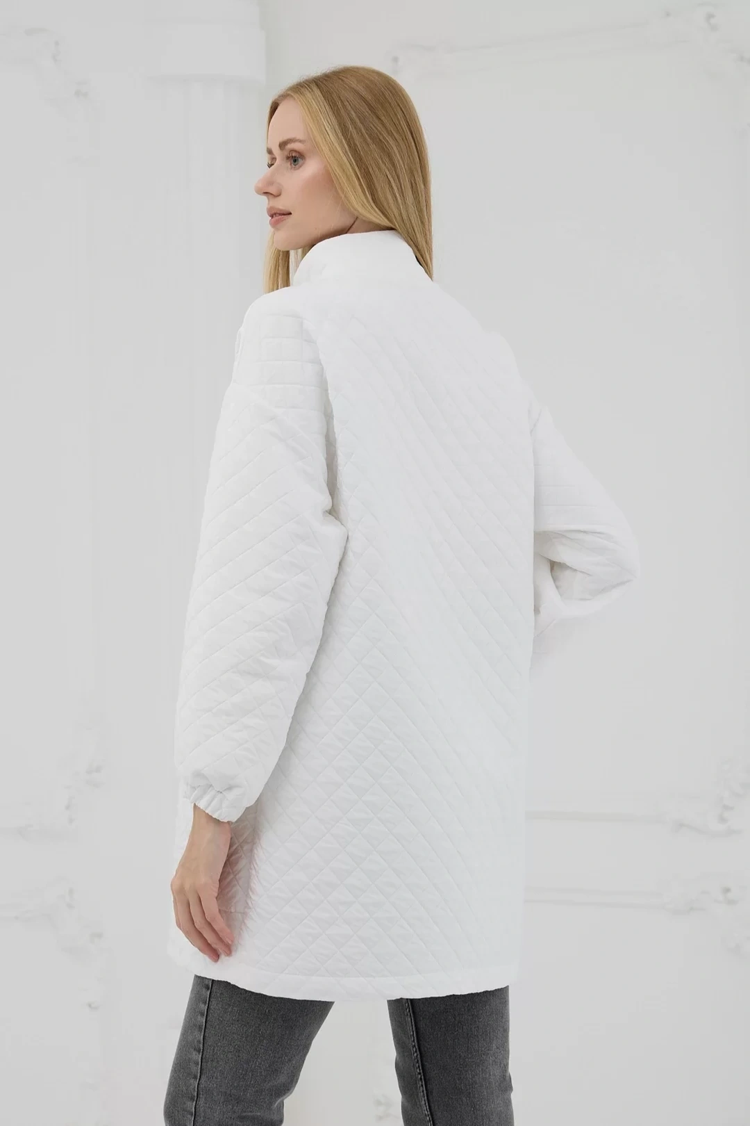 تونیک لحافی یقه ایستاده اکرو