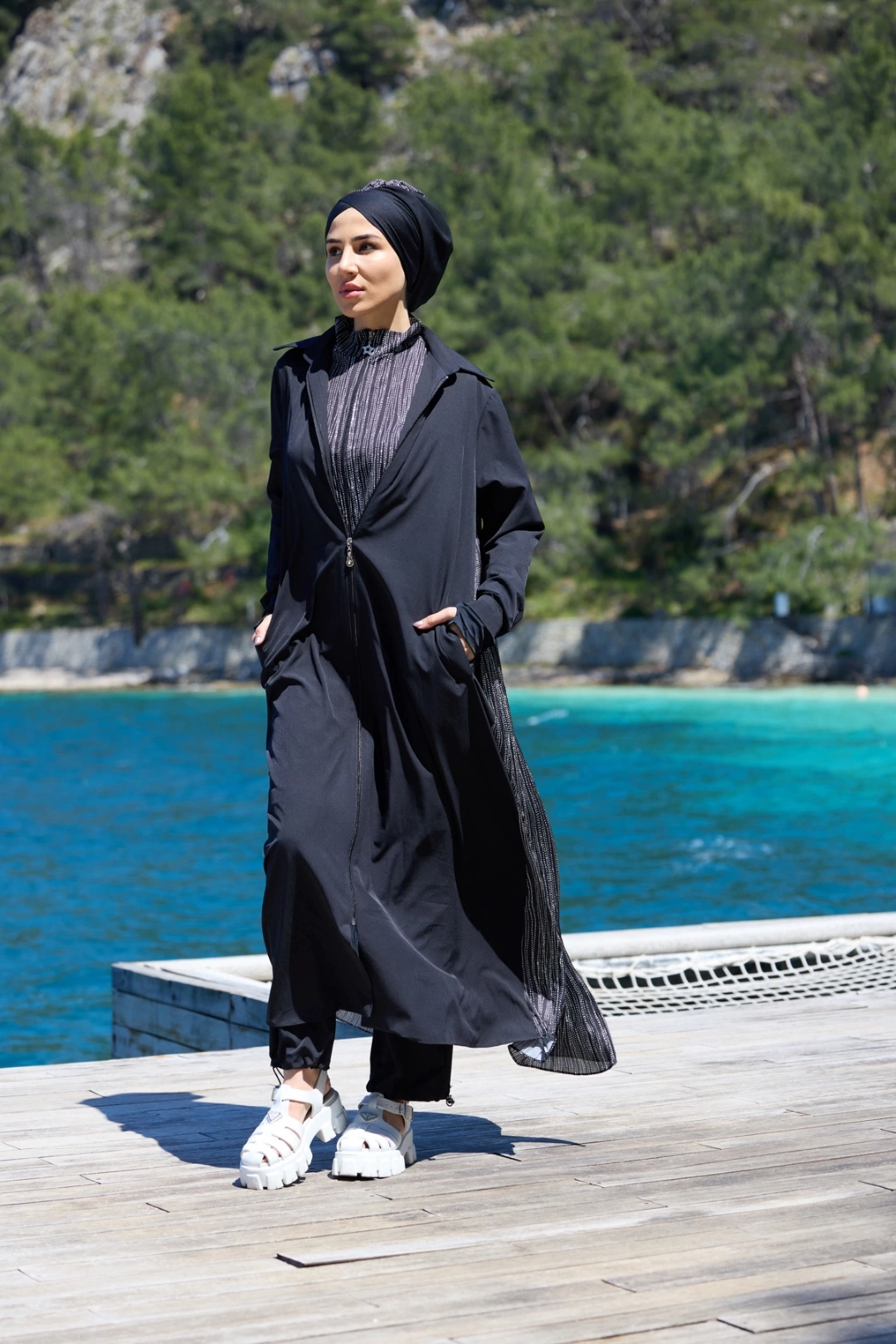 Felina Model Fermuarlı Pareo
