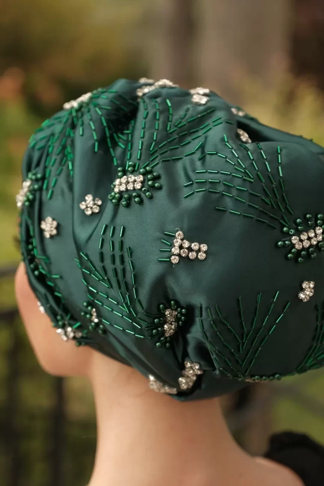 بونيه إسطنبول المحشو - زمرد