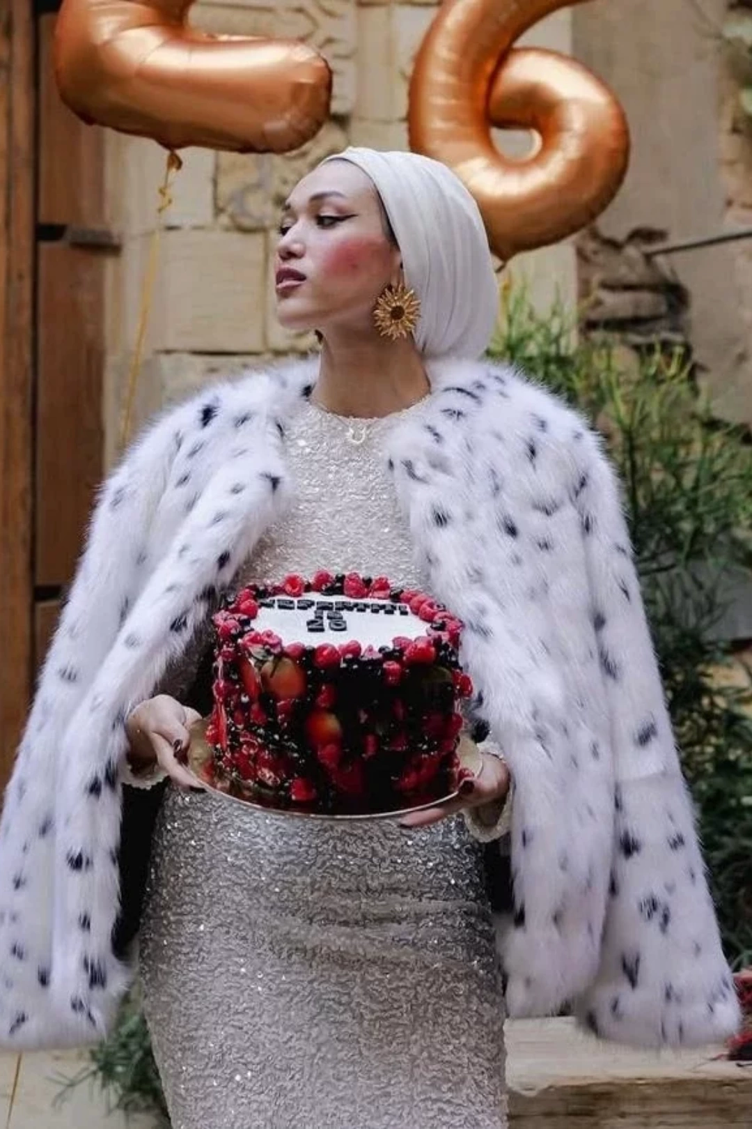 Leopar Peluş Ceket