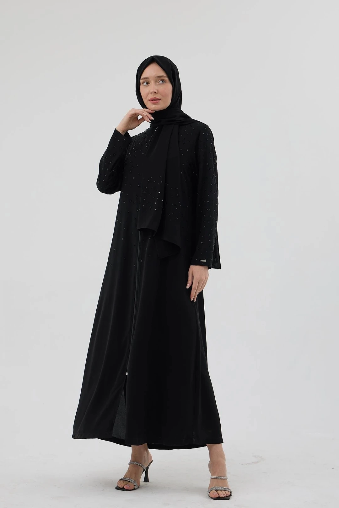 Serpme Taşlı Ferace