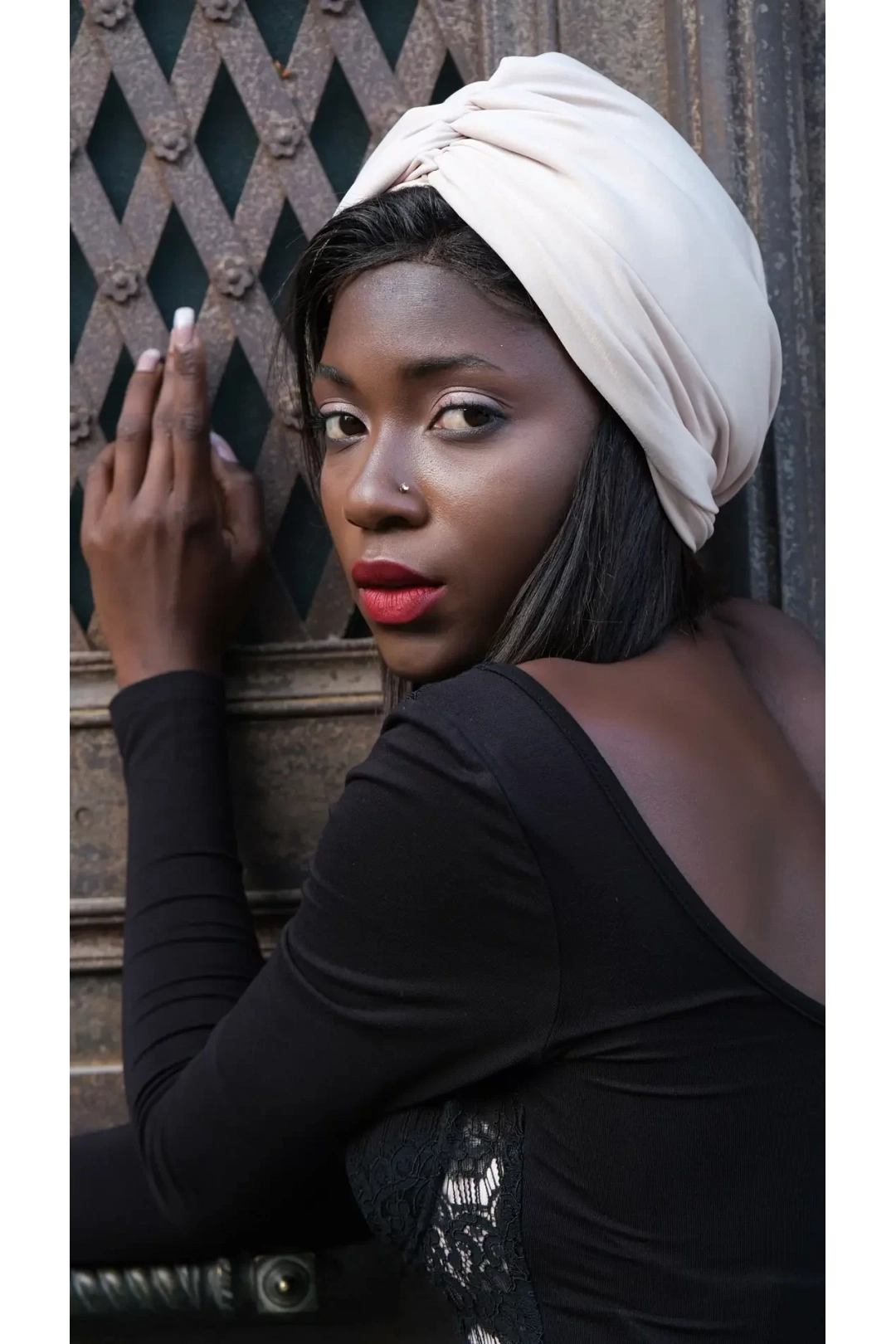 Sisre Draped Filled Daily Bonnet бежевый