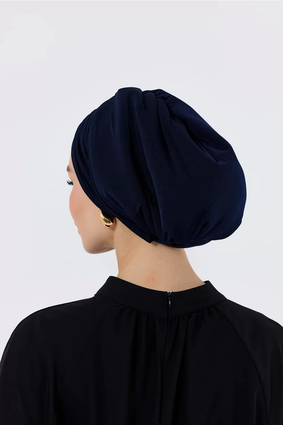 Sisre Draped Padded Daily Bonnet темно-синего цвета