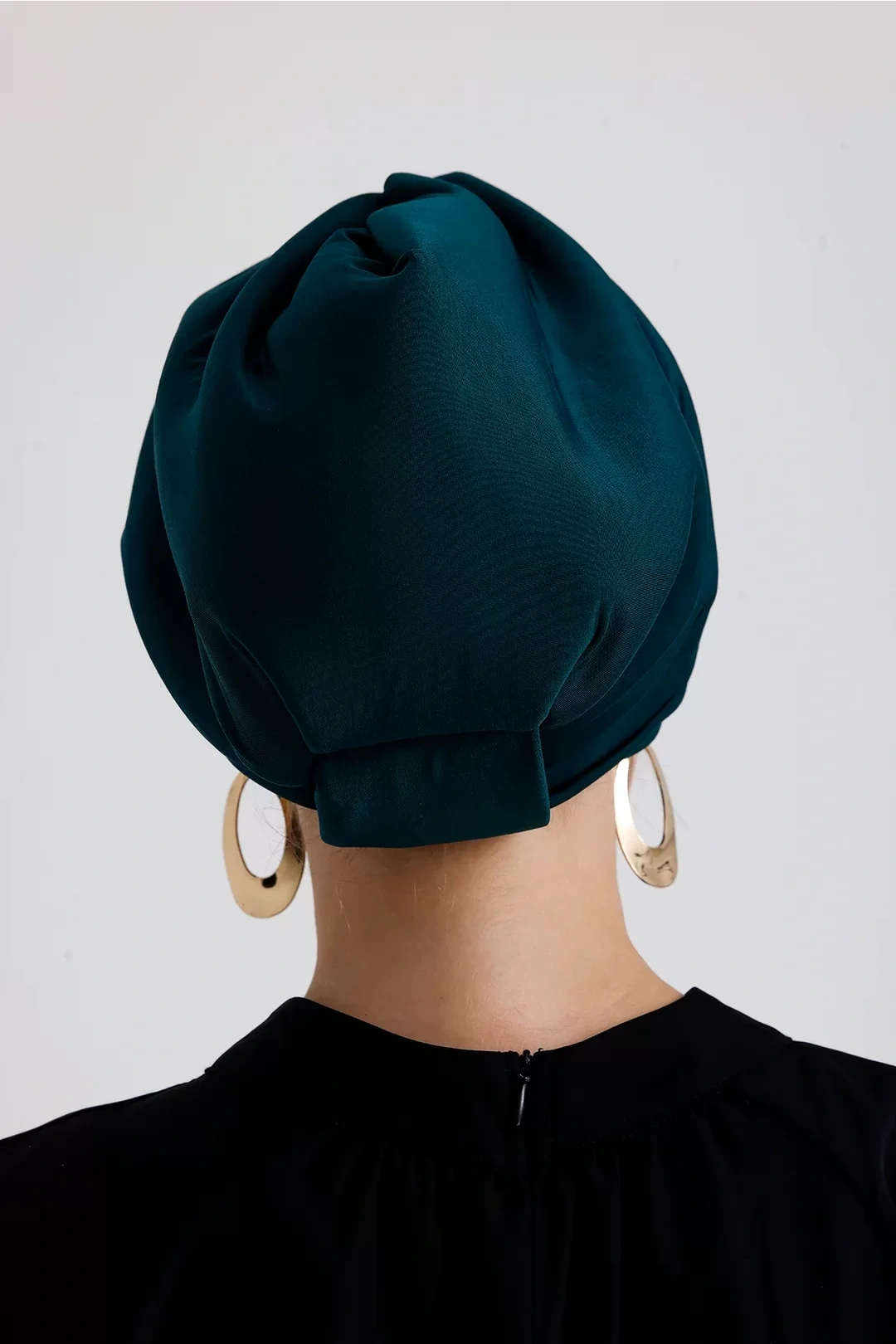 Sisre Draped Filled Daily Bonnet Emerald