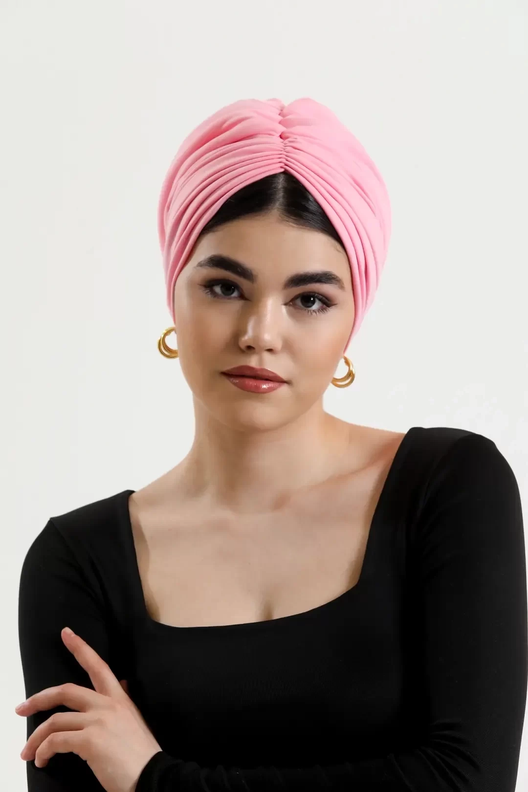 Sport Dolgulu Bone - Pembe