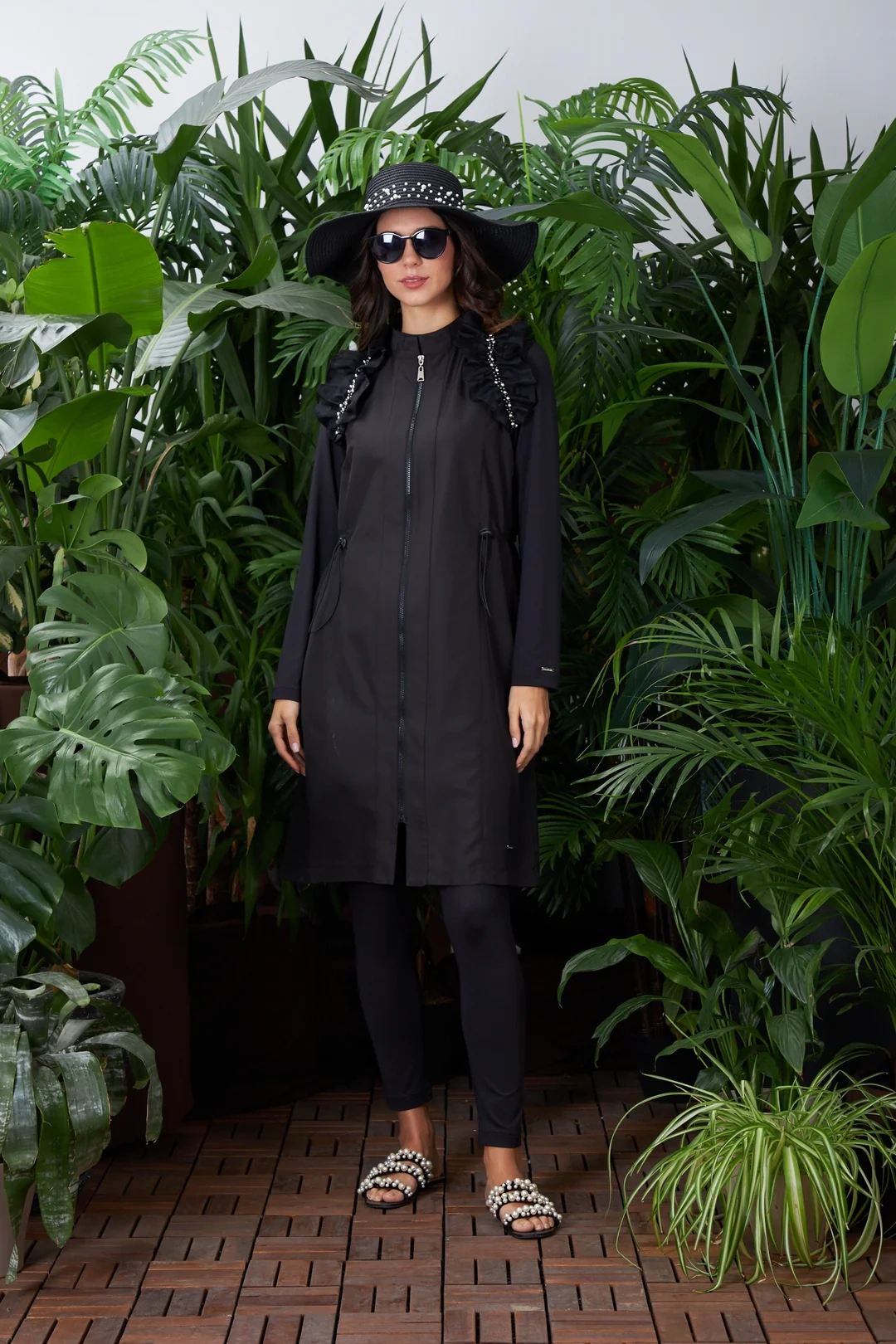 Gilet con cerniera Founce Pearl