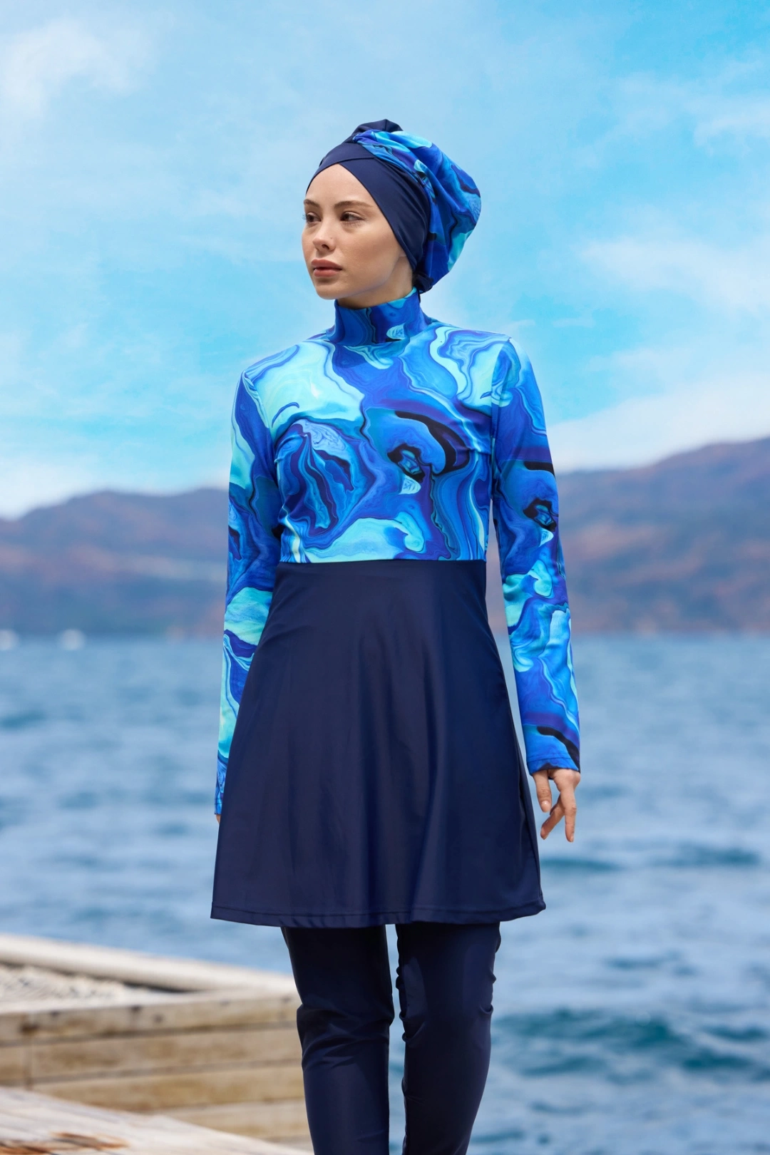 Yakamoz Model Lycralı Mayo Takım