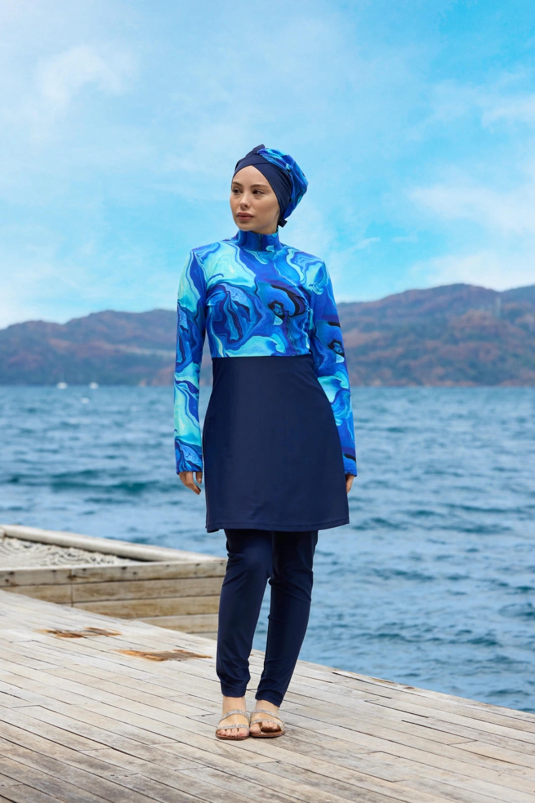 Yakamoz Model Lycralı Mayo Takım