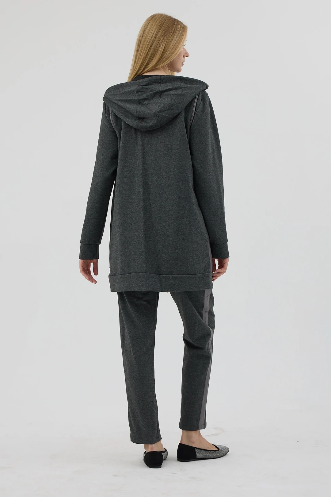 Vest and Trouser Suit Anthracite