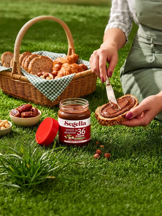 Segella Şekeri Meyveden %36 Kakaolu Fındık Kreması 350gr x 3 Adet