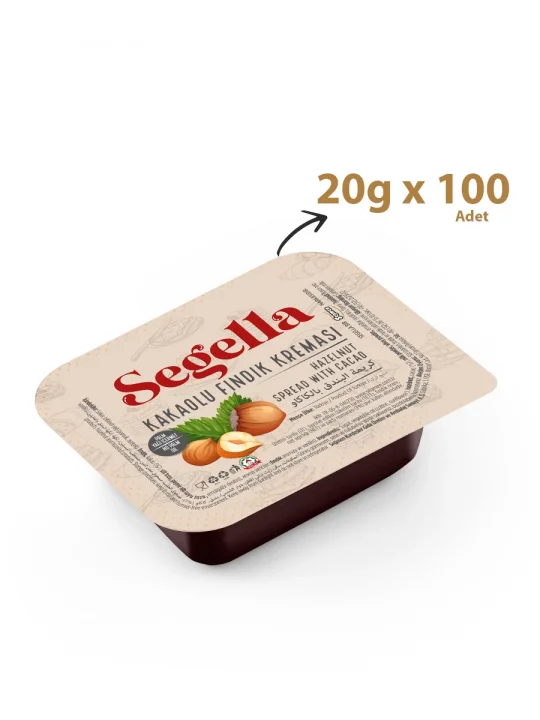 Segella Kakaolu Fındık Kreması Piknik 20g x 100 Adet