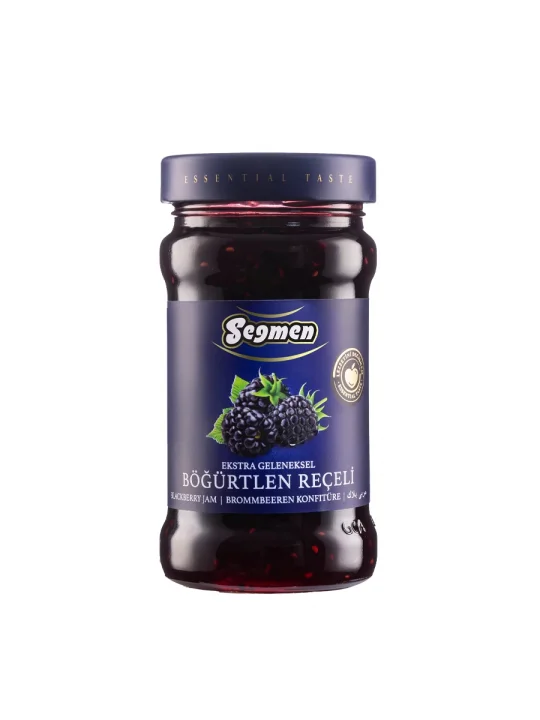 Seğmen Böğürtlen Reçeli Kavanoz 380g
