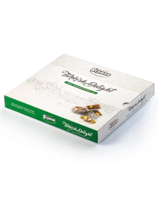 Seğmen Çifte Kavrulmuş Fıstıklı Lokum Kutu 1000g
