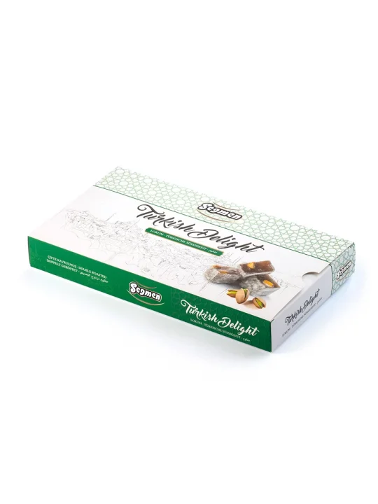 Seğmen Çifte Kavrulmuş Fıstıklı Lokum Kutu 500g