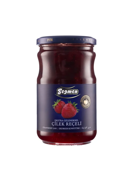Seğmen Çilek Reçeli Kavanoz 800g