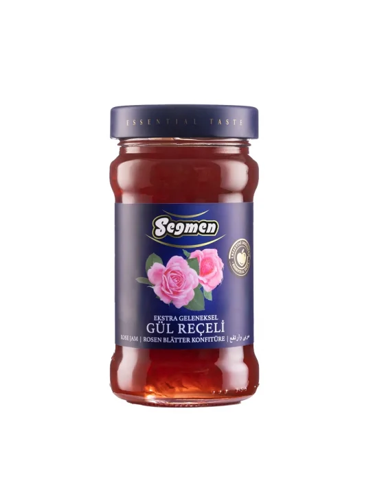 Seğmen Gül Reçeli Kavanoz 380g